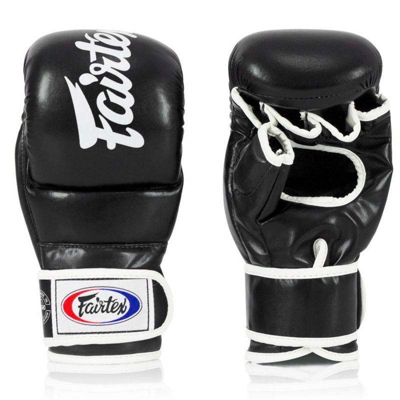 Fairtex MMA SUPER SPARRING GRAPPLING GLOVES (FULL BLACK) - FGV18