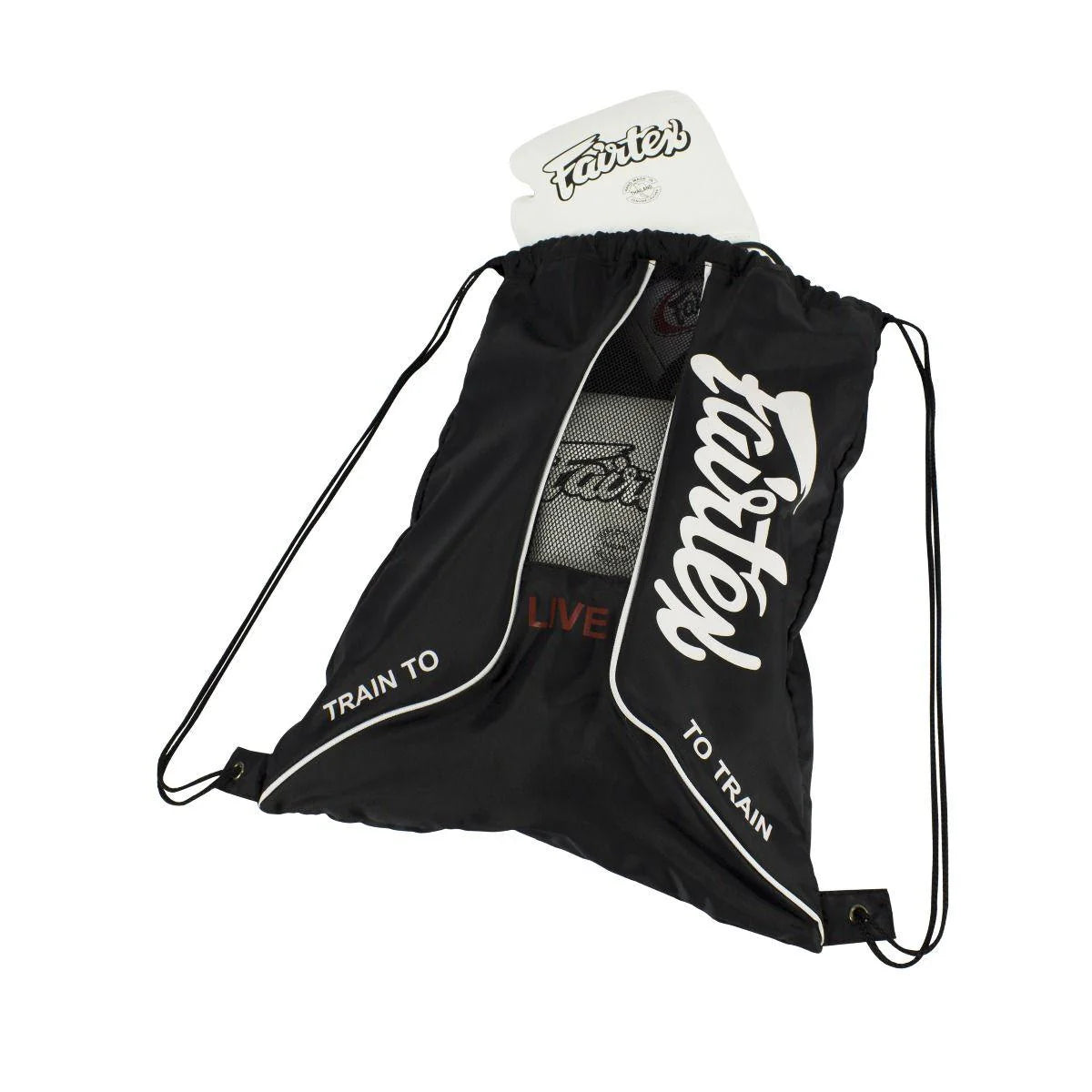Fairtex SACK - BEACH BAG (Black-Orange-Yellow) - BAG6