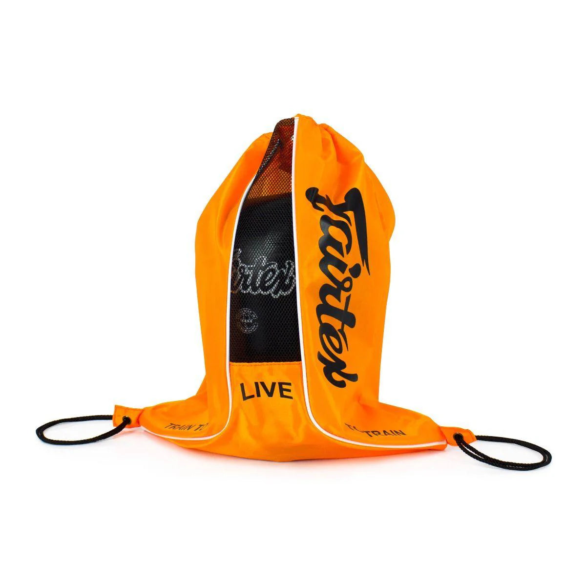 Fairtex SACK - BEACH BAG (Black-Orange-Yellow) - BAG6