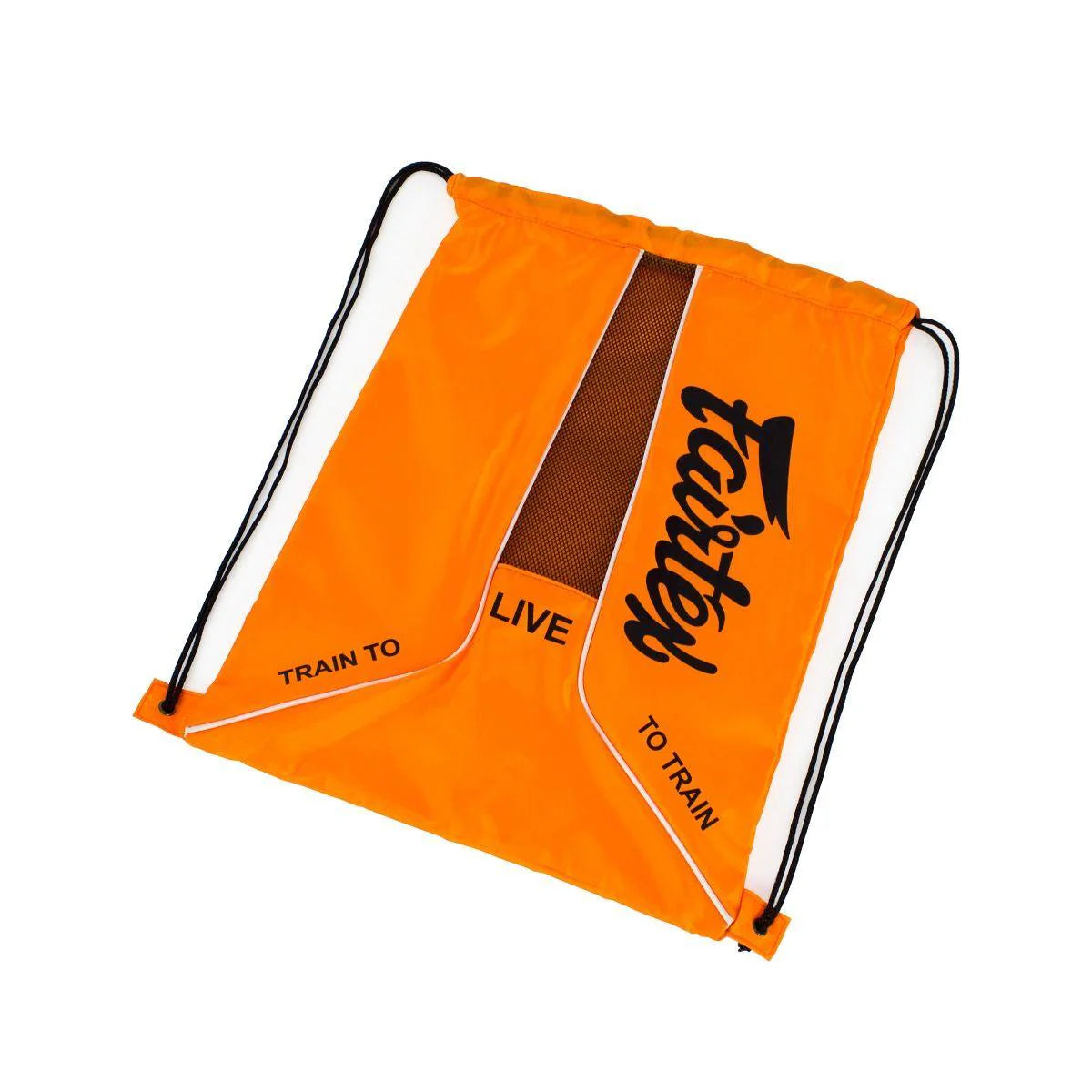 Fairtex SACK - BEACH BAG (Black-Orange-Yellow) - BAG6