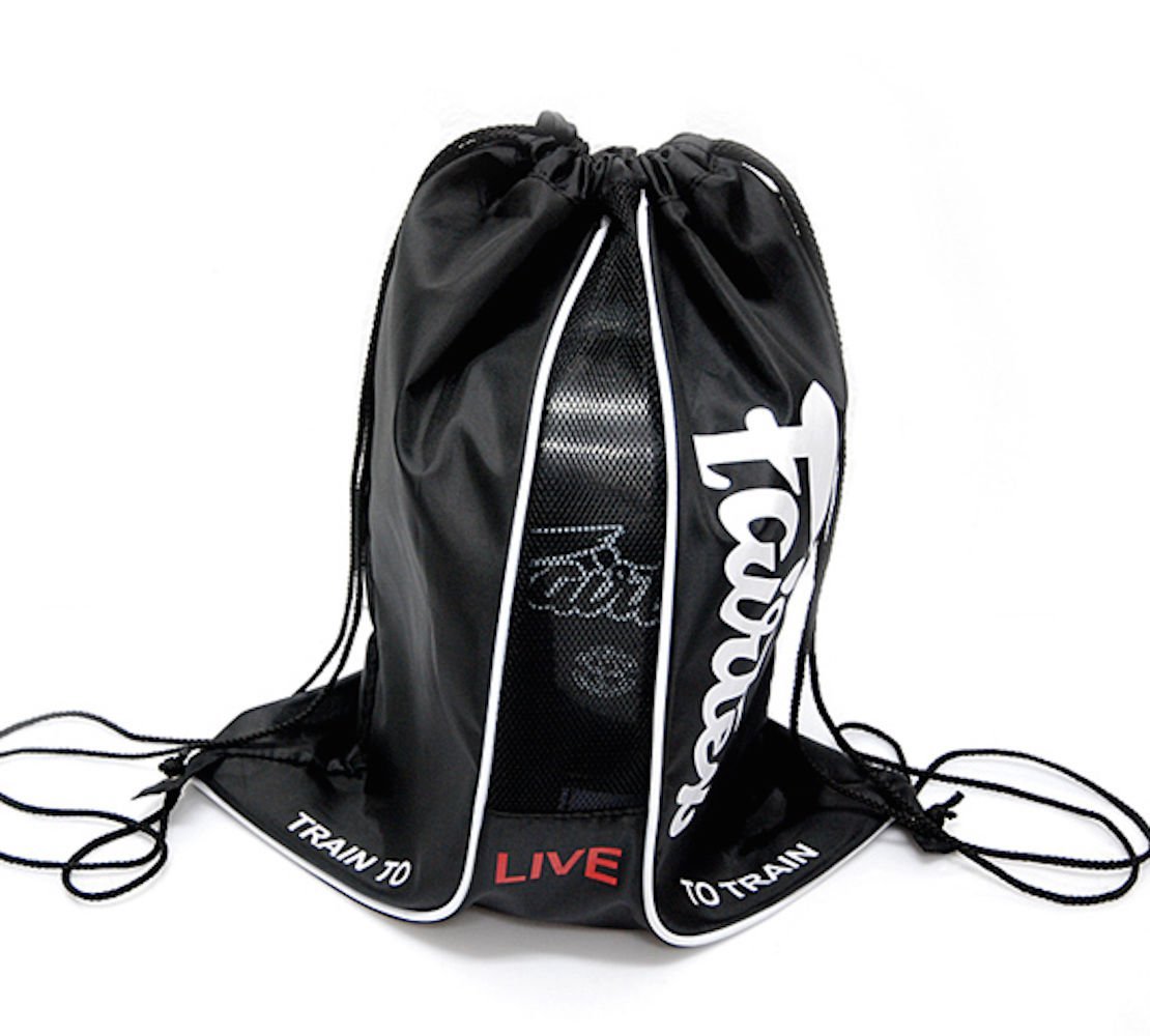 Fairtex SACK - BEACH BAG (Black-Orange-Yellow) - BAG6