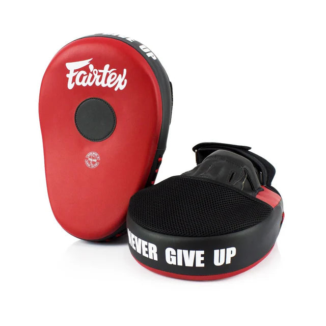 Fairtex FOCUS MITTS (Red / Black) - FMV13