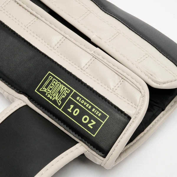 LEONE Gloves - "STRIPE '47 BOXING GLOVES" (Sand) - GN209