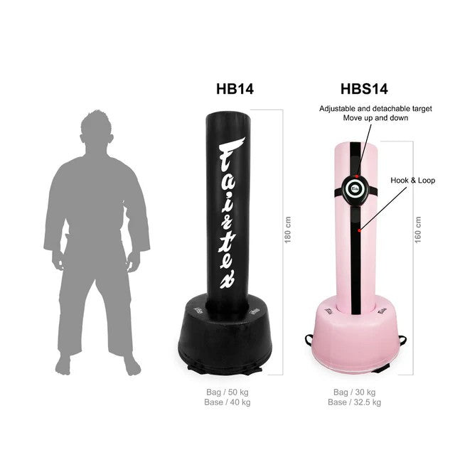 Fairtex HBS14 - "MINI - Max Bag" Foam-Based Free Standing Bag (Black)