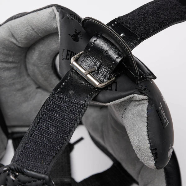 LEONE HEADGEAR DNA (Black & White) - CS445