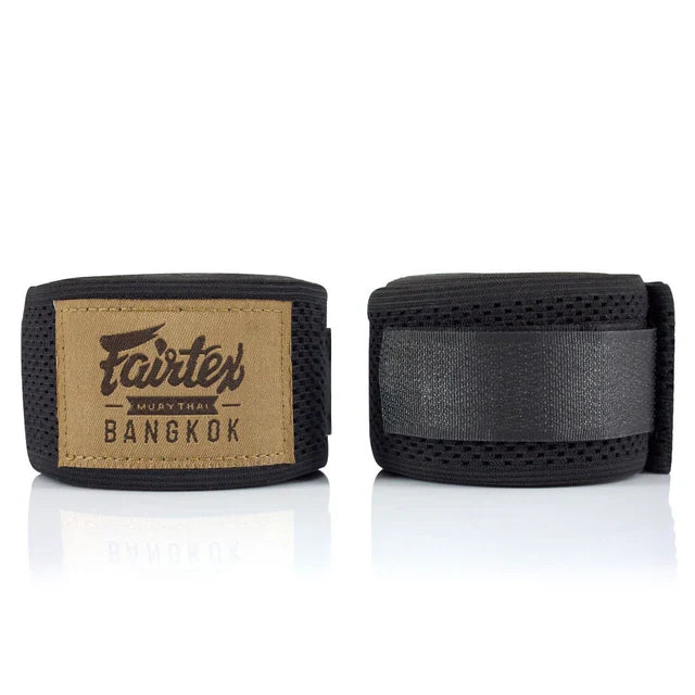 Fairtex HANDWRAPS (Grey-Black-Pink) - HW4