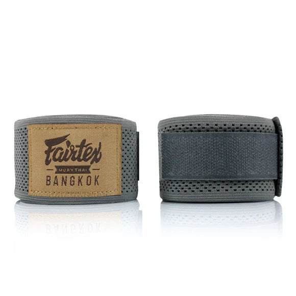 Fairtex HANDWRAPS (Grey-Black-Pink) - HW4