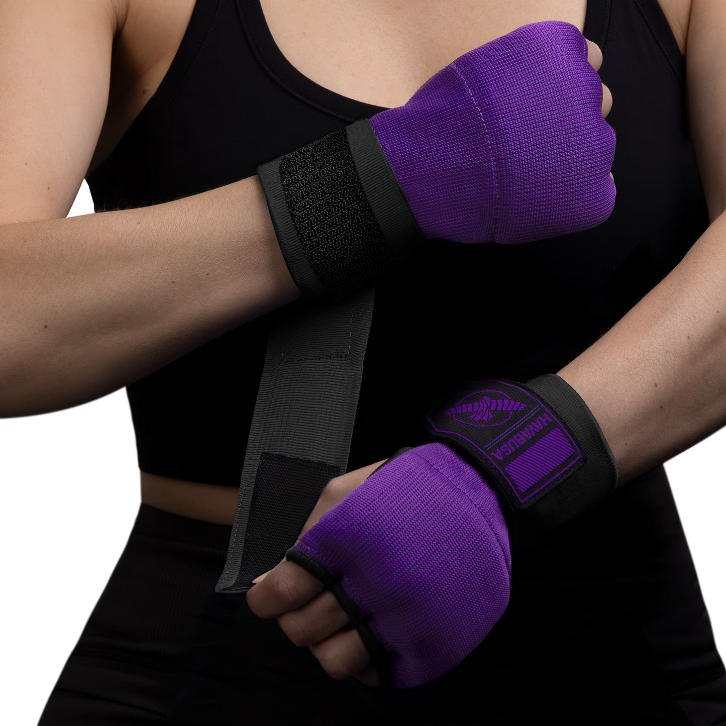 HAYABUSA - QUICK GEL HAND WRAPS - PURPLE