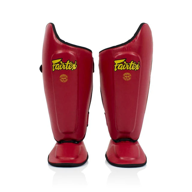 Fairtex ULTIMATE Competition SHIN PADS (Red) - SP8