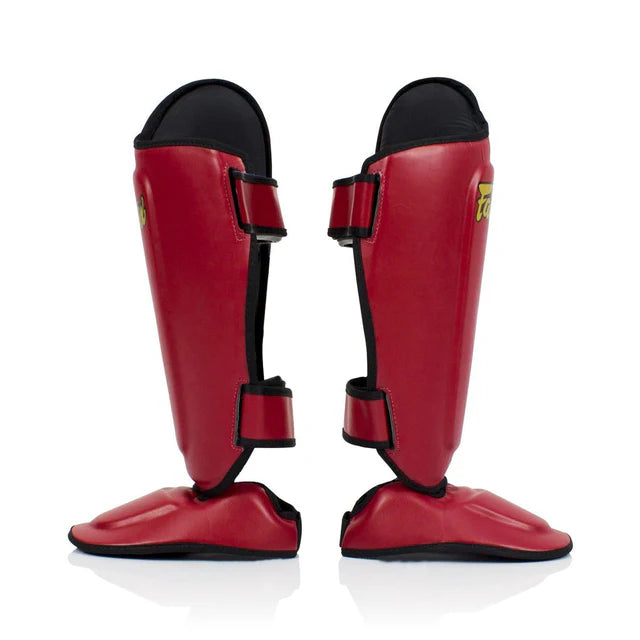 Fairtex ULTIMATE Competition SHIN PADS (Red) - SP8