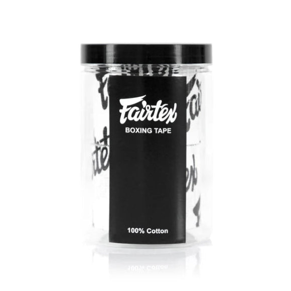 Fairtex BOXING TAPE (White / Black) - TAP3