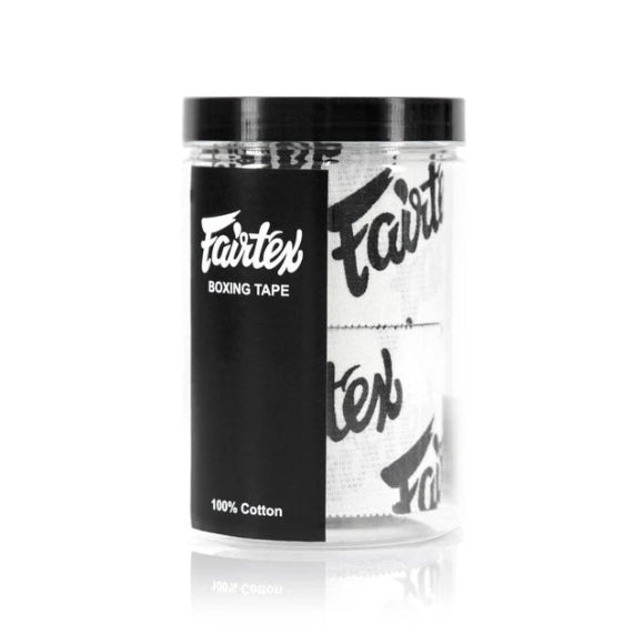 Fairtex BOXING TAPE (White / Black) - TAP3