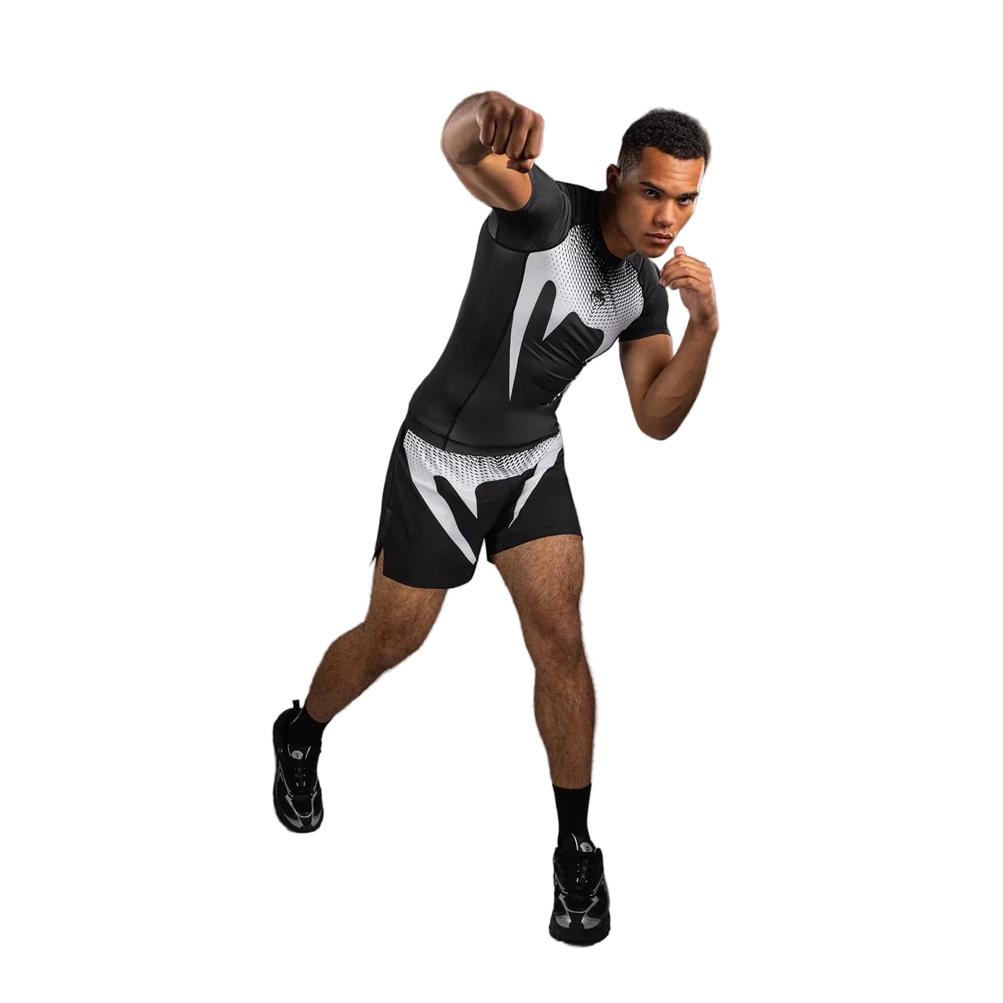 VENUM RASHGUARD No Gi (Black/White)