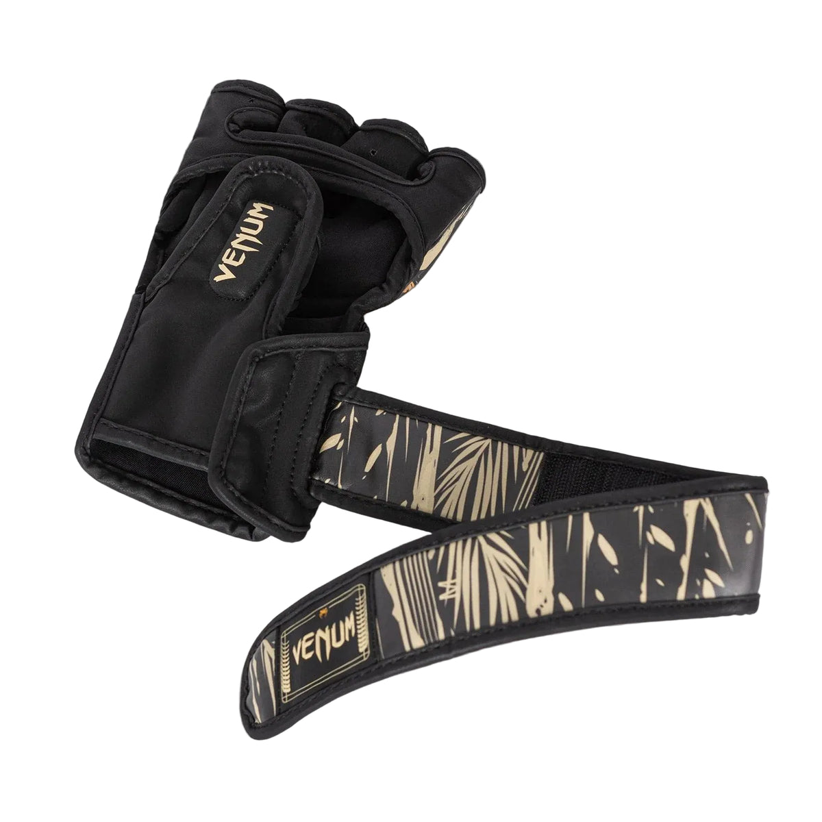 Venum - Tiger MMA Gloves - (Black/Neon Orange)