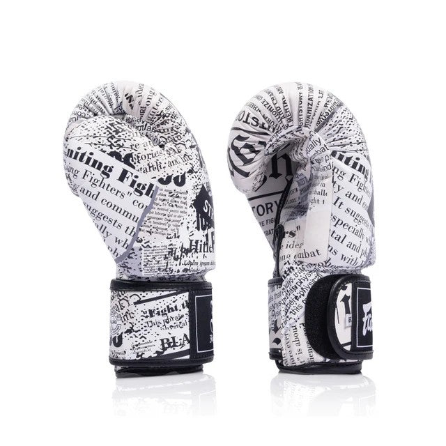 Fairtex BGV PREMIUM - "X FIGHT STORY" MUAY THAI / BOXING GLOVES Premium Leather
