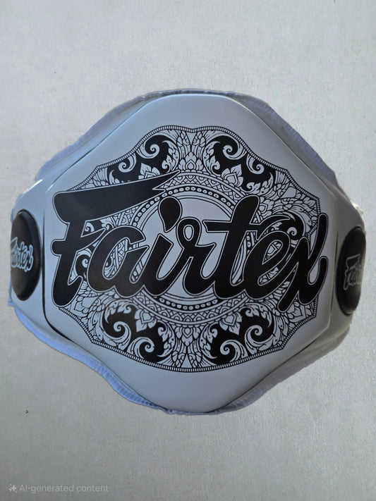 Fairtex BELLY PAD Trainers Protective Shield (White) - BPV3