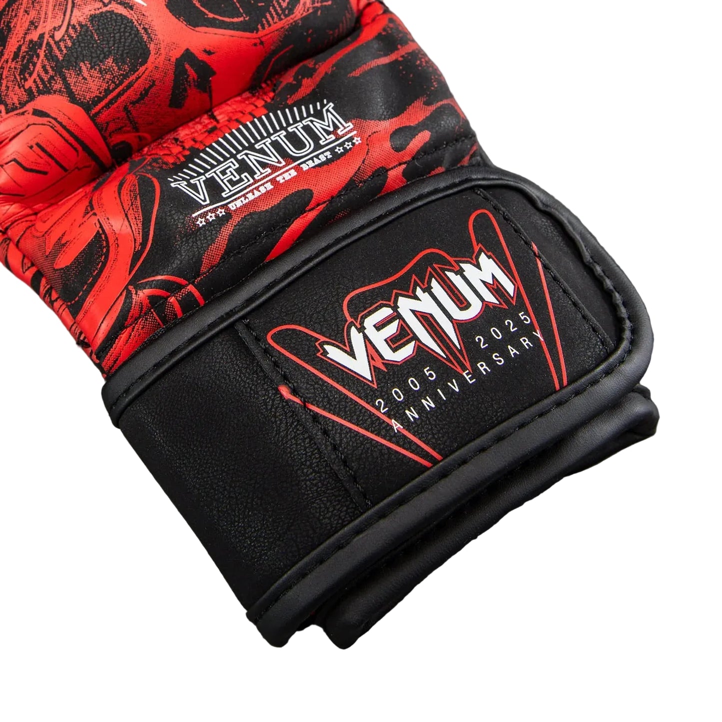 Venum - 20th Anniversary MMA Sparring Gloves - (Black/Red)