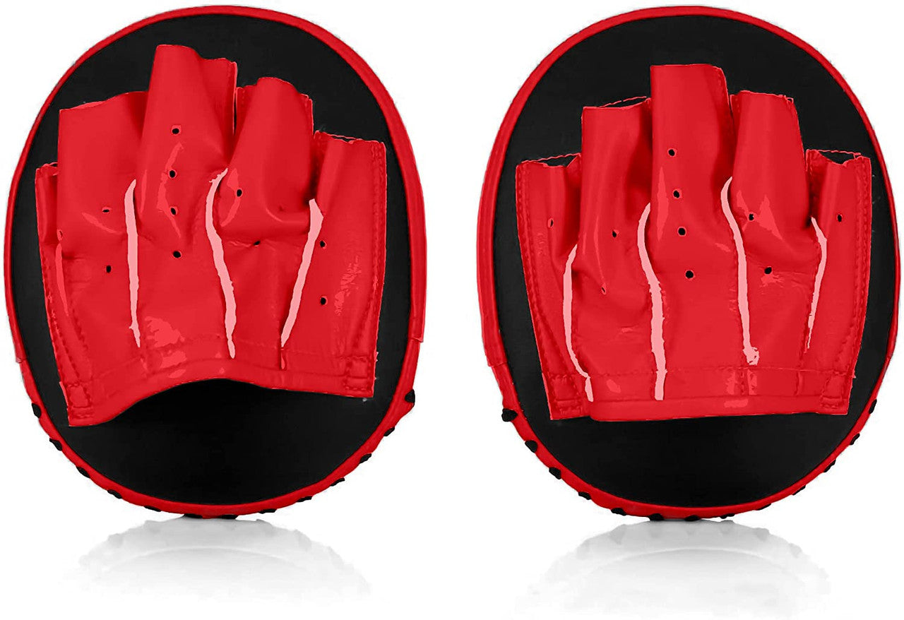 Fairtex FOCUS MITTS (Red / Black) - FMV15