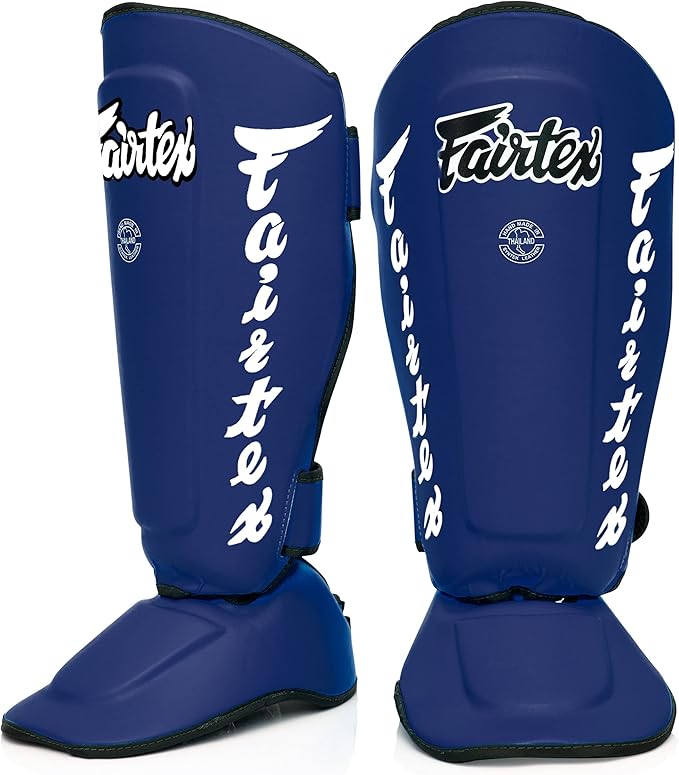 Fairtex Detachable In-Step Shin Pads (Blue) - SP7