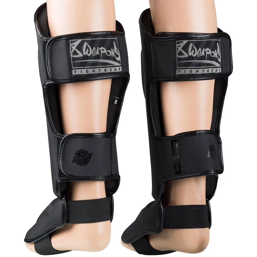 8WEAPONS - Shin Guards Unlimited 2.0 (Black)