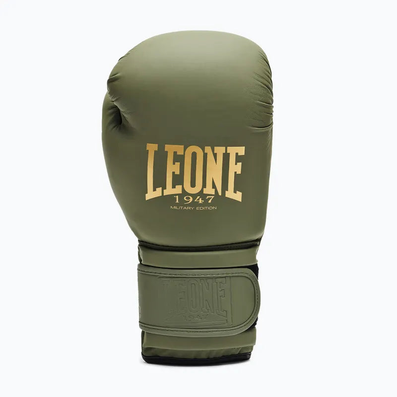 LEONE Gloves - Muay Thai / Boxing Gloves "IDOL" (Army Green) - GN059D