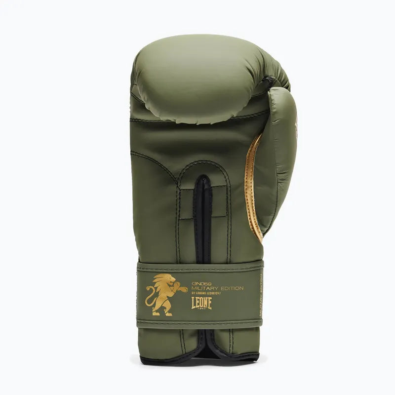 LEONE Gloves - Muay Thai / Boxing Gloves "IDOL" (Army Green) - GN059D