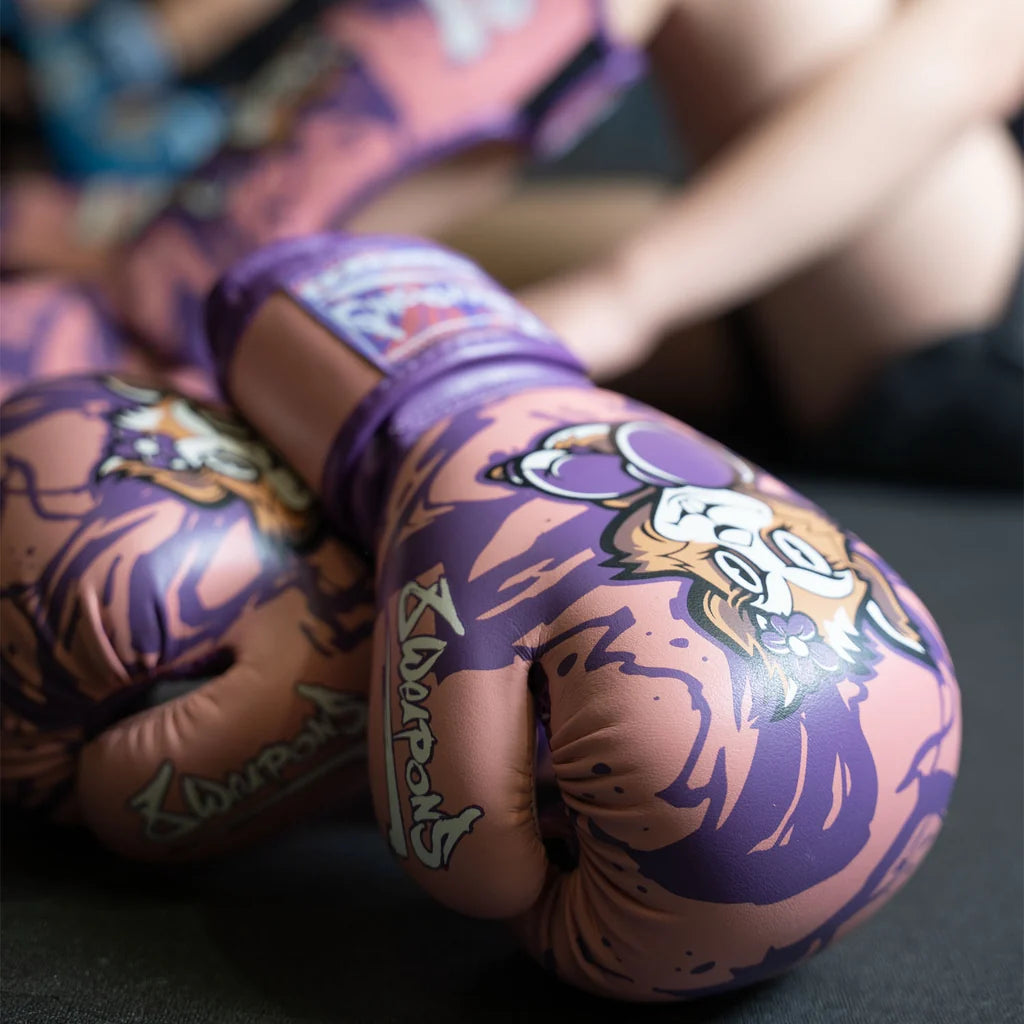 8WEAPONS - KIDS Jenny Pink Boxing Gloves (Pink)