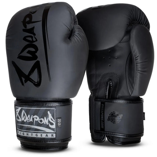 8WEAPONS - Unlimited 2.0, Boxing Gloves (Black)