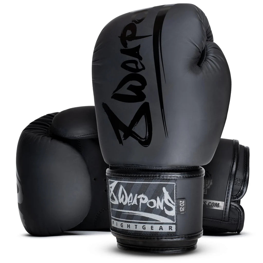 8WEAPONS - Unlimited 2.0, Boxing Gloves (Black)