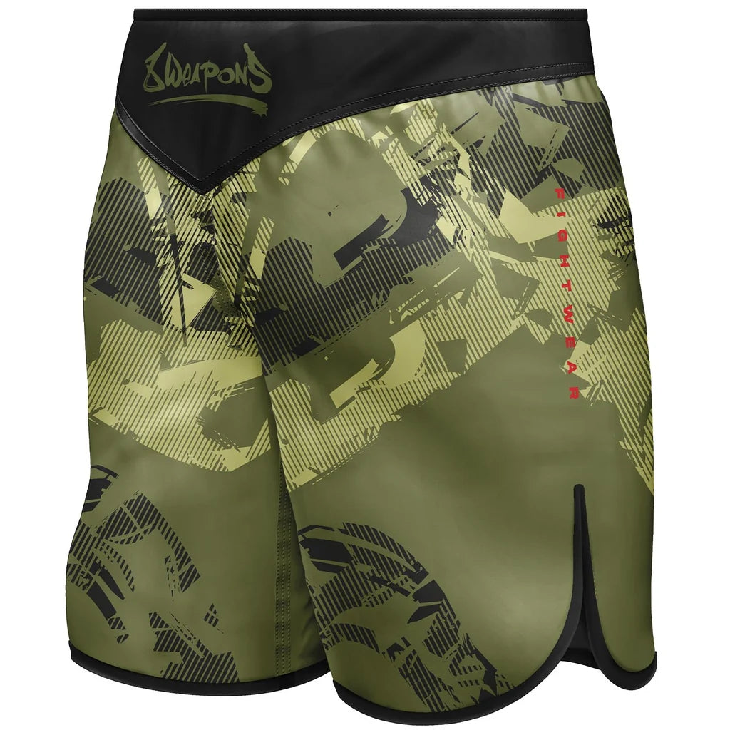 8WEAPONS - Fight short, Hit 2.0 (Olive-Black)