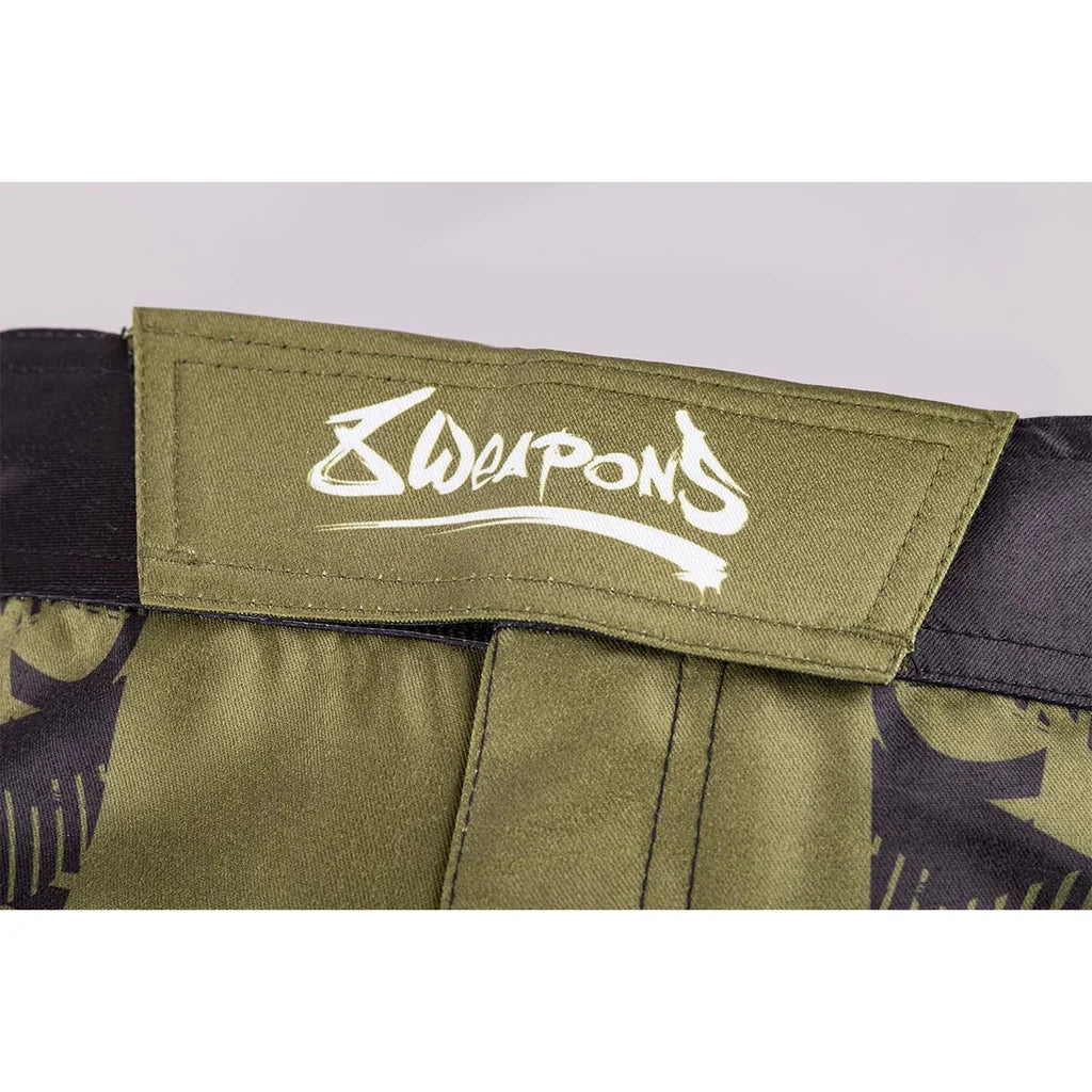 8WEAPONS - Fight short, Hit 2.0 (Olive-Black)