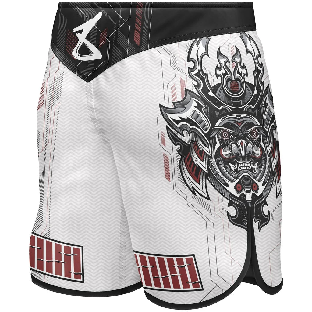 8WEAPONS - Fight short, Samurai Hit 2.0 (White-Red)