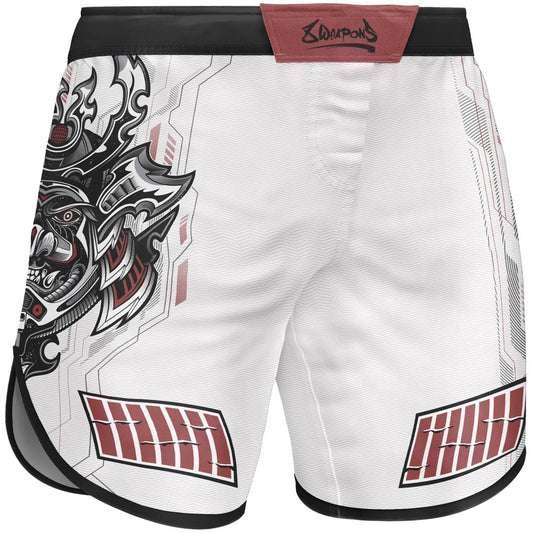 8WEAPONS - Fight short, Samurai Hit 2.0 (White-Red)