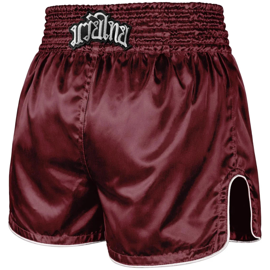 8WEAPONS - Muay Thai Short MONGOL (Burgundy)