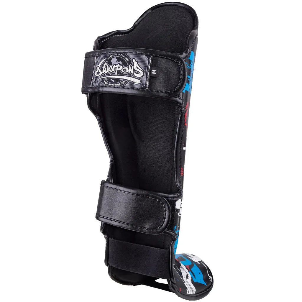 8WEAPONS - Shin Guards "Cut like a Blade" 2.0 (Black -US)