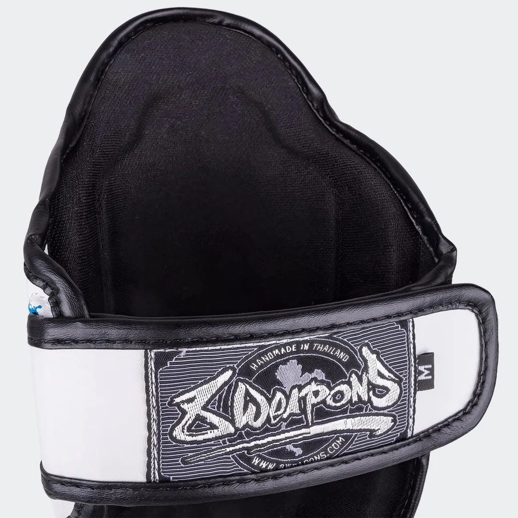 8WEAPONS - Shin Guards "Cut like a Blade" 2.0 (White -US)