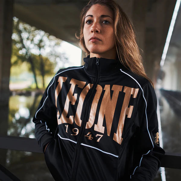 LEONE PREMIUM TRACKSUIT "Nero" - AB300