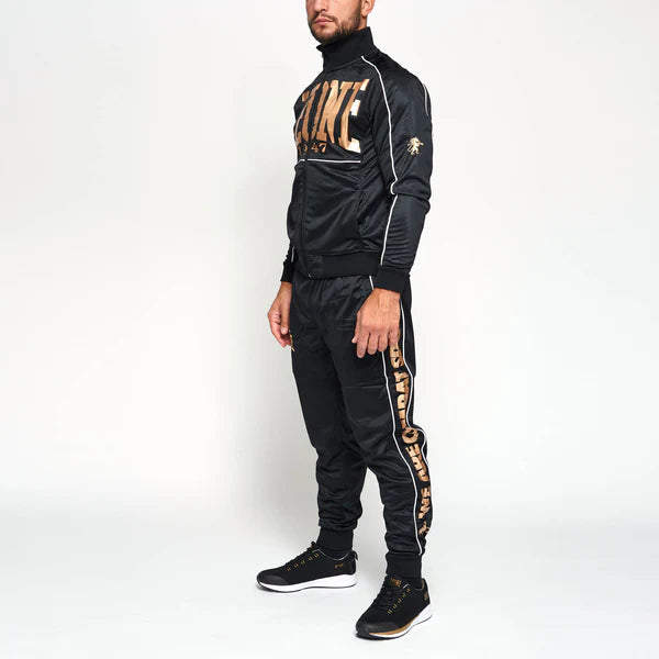 LEONE PREMIUM TRACKSUIT "Nero" - AB300