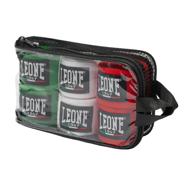 LEONE HANDWRAPS (PACKAGE of THREE) 2.5m - 3.5m - 4.5m (All Colours) - AB705P