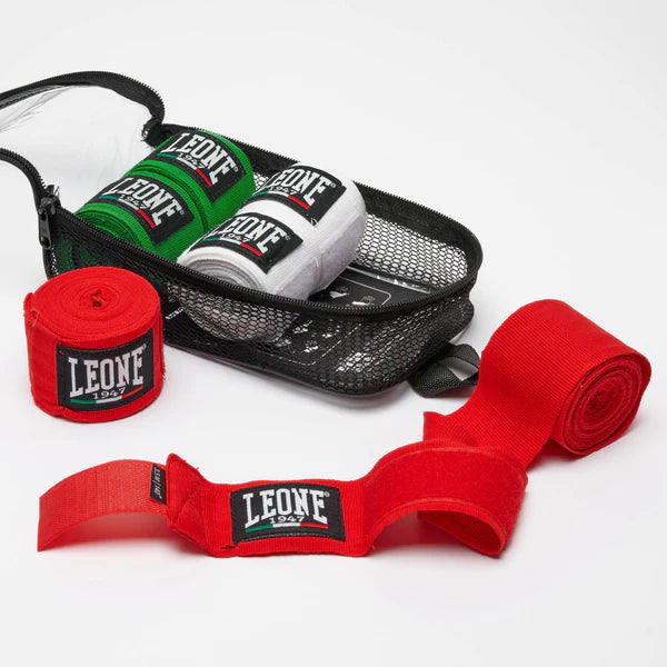 LEONE HANDWRAPS (PACKAGE of THREE) 2.5m - 3.5m - 4.5m (All Colours) - AB705P