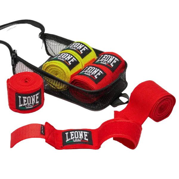 LEONE HANDWRAPS (PACKAGE of THREE) 2.5m - 3.5m - 4.5m (All Colours) - AB705P