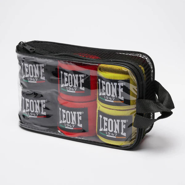LEONE HANDWRAPS (PACKAGE of THREE) 2.5m - 3.5m - 4.5m (All Colours) - AB705P