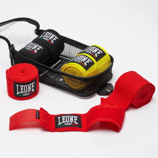 LEONE HANDWRAPS (PACKAGE of THREE) 2.5m - 3.5m - 4.5m (All Colours) - AB705P