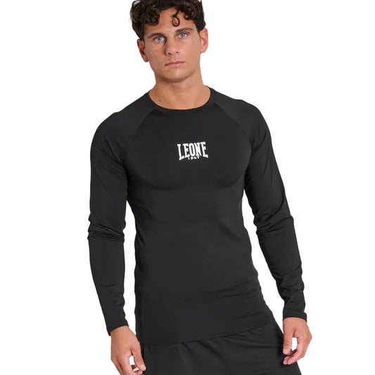 LEONE - LOGO LONG SLEEVE RASHGUARD - ABX327