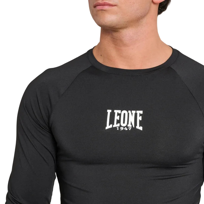 LEONE - LOGO LONG SLEEVE RASHGUARD - ABX327
