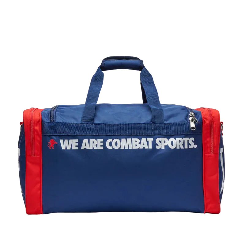 LEONE BAG COLOR BLOCK DUFFEL BAG (Blue/Red) - AC956