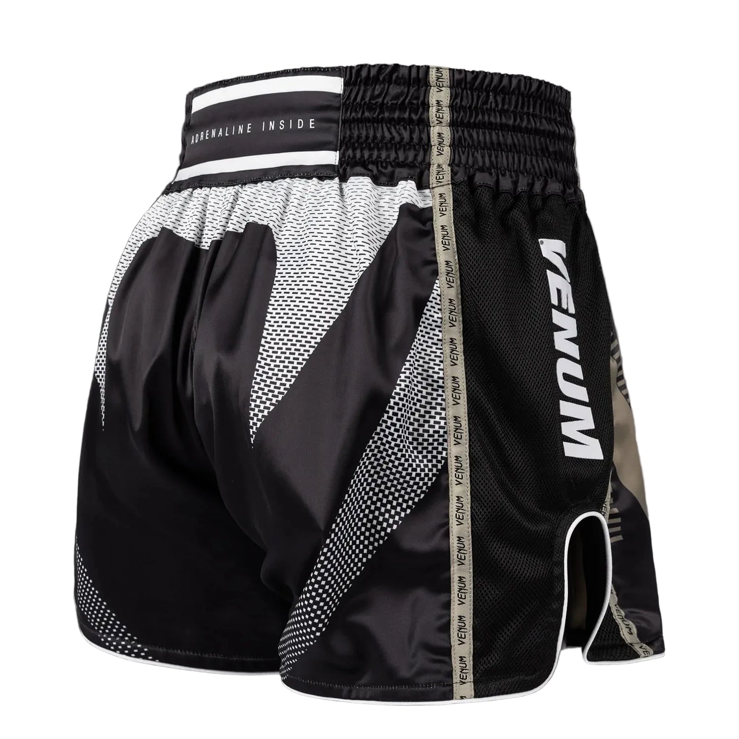 VENUM Adrenaline Muay Thai Shorts - (Black/Sand)