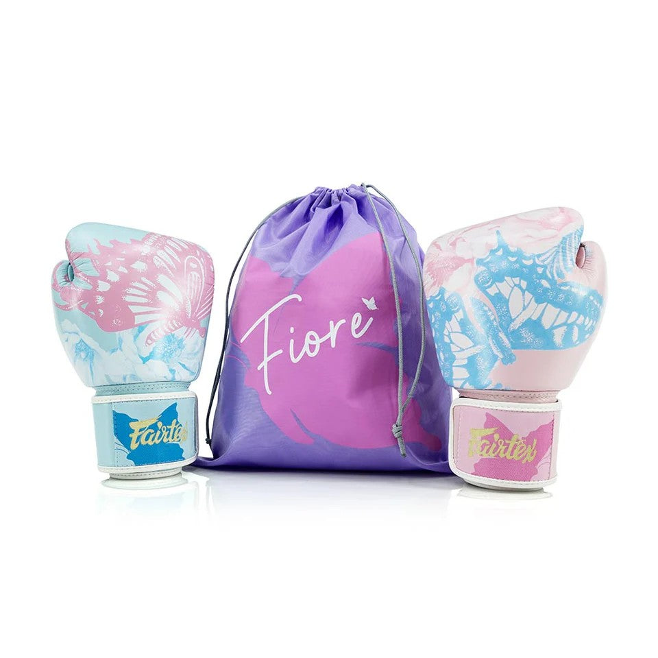 Fairtex BGV PREMIUM - "FIORE" MUAY THAI / BOXING GLOVES Premium Leather