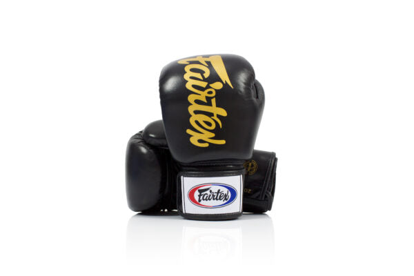 Fairtex BGV19 - "DELUXE Tight Fit" MUAY THAI / BOXING GLOVES (Colours) Premium Leather