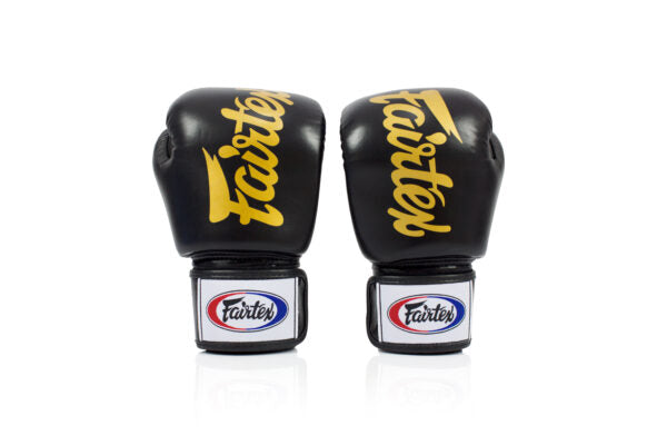 Fairtex BGV19 - "DELUXE Tight Fit" MUAY THAI / BOXING GLOVES (Colours) Premium Leather